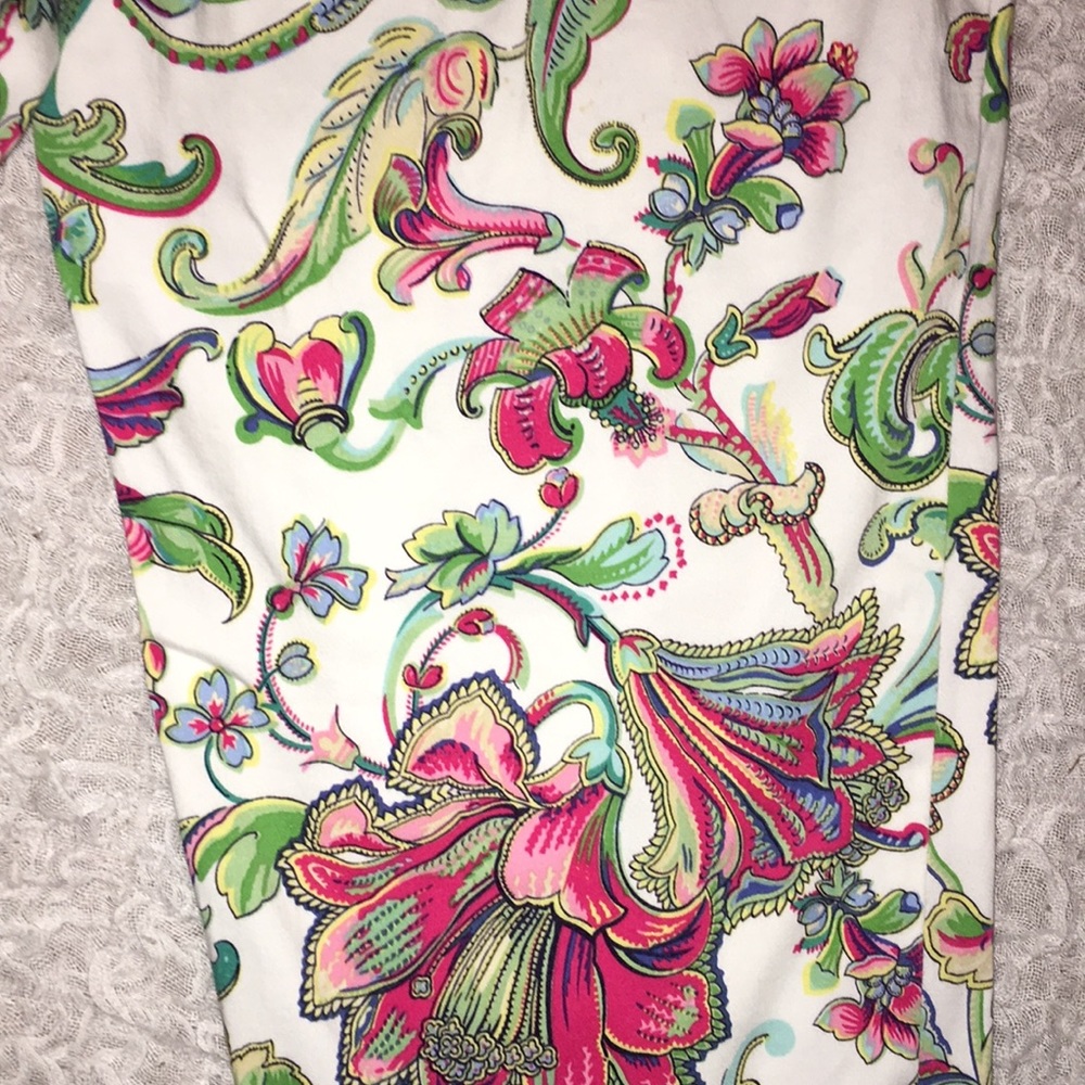 Ralph Lauren Floral Capris - Multicolor - Picture 2 of 7